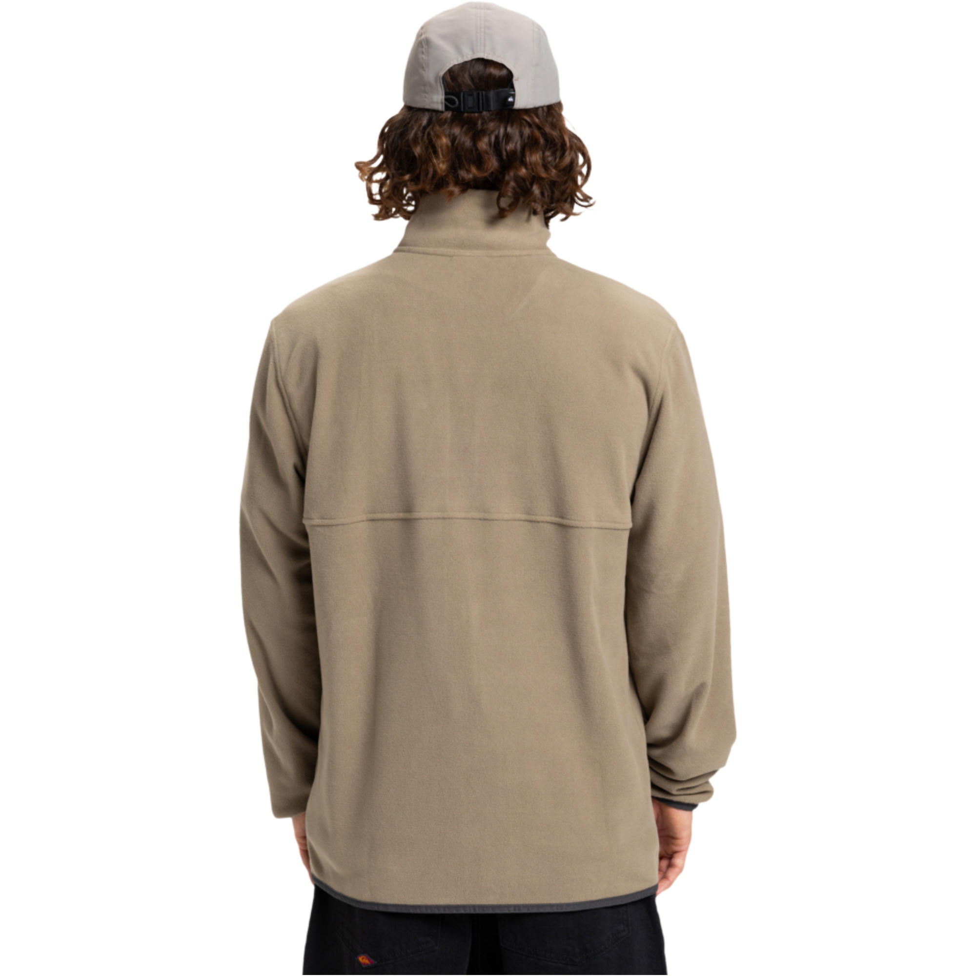 2025 Quiksilver Mens No Destination Full Zip Fleece EQYPF03071 - Fallen Rock